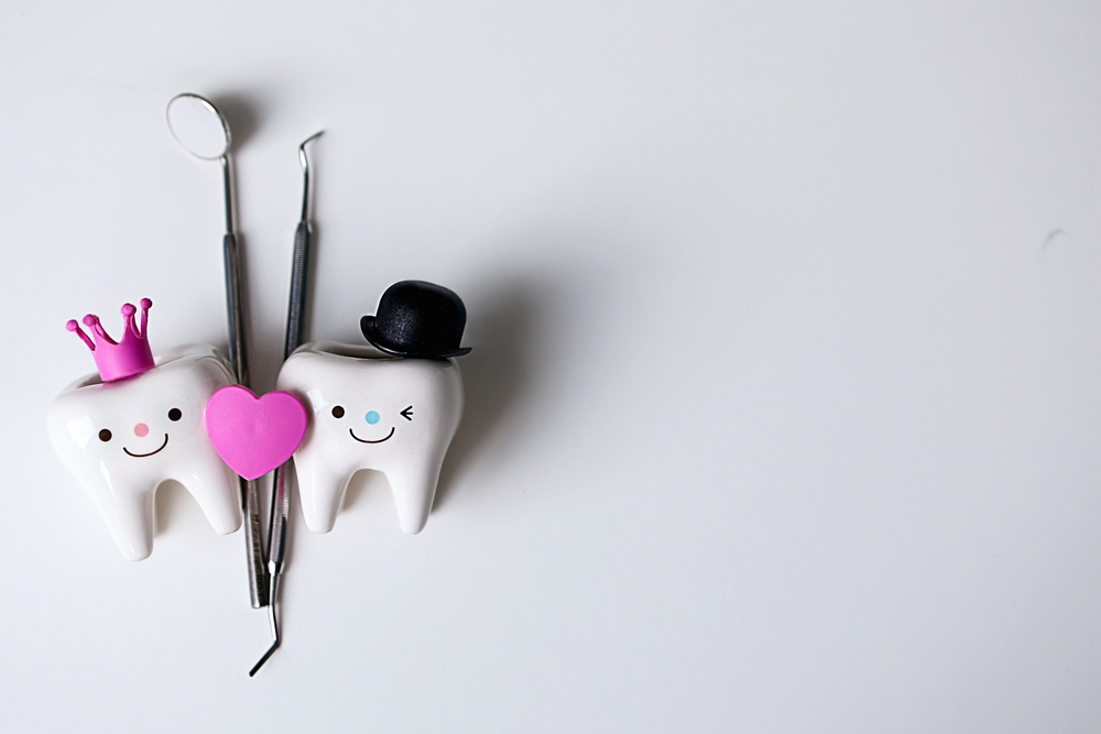 Dental,Health,Concept.,Dentist,Day,Concept.,Flat,Lay,,Top,View,